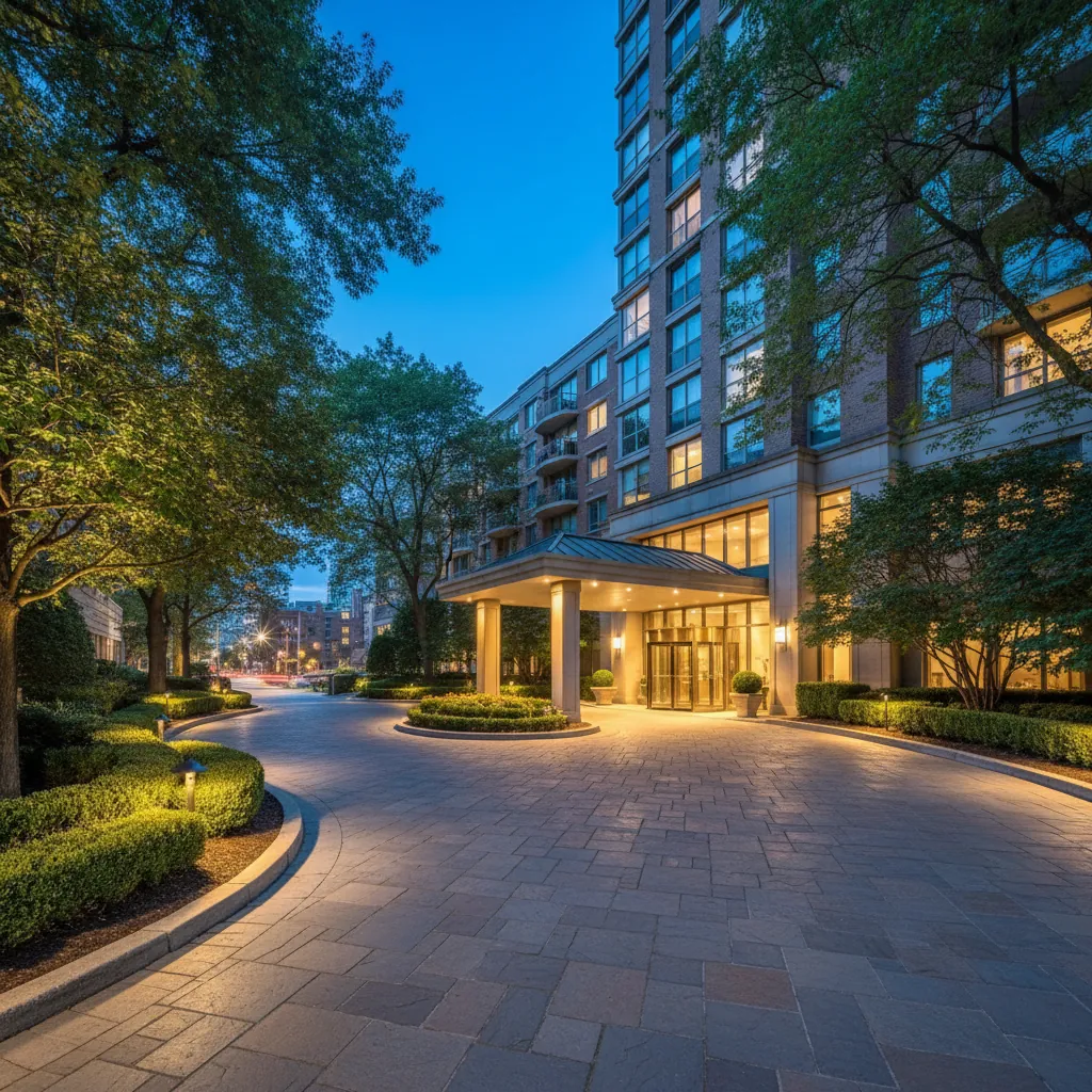 Bollard pathway lighting for commercial properties