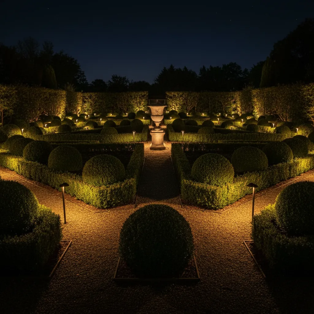 Energy-efficient low voltage LED outdoor lighting system