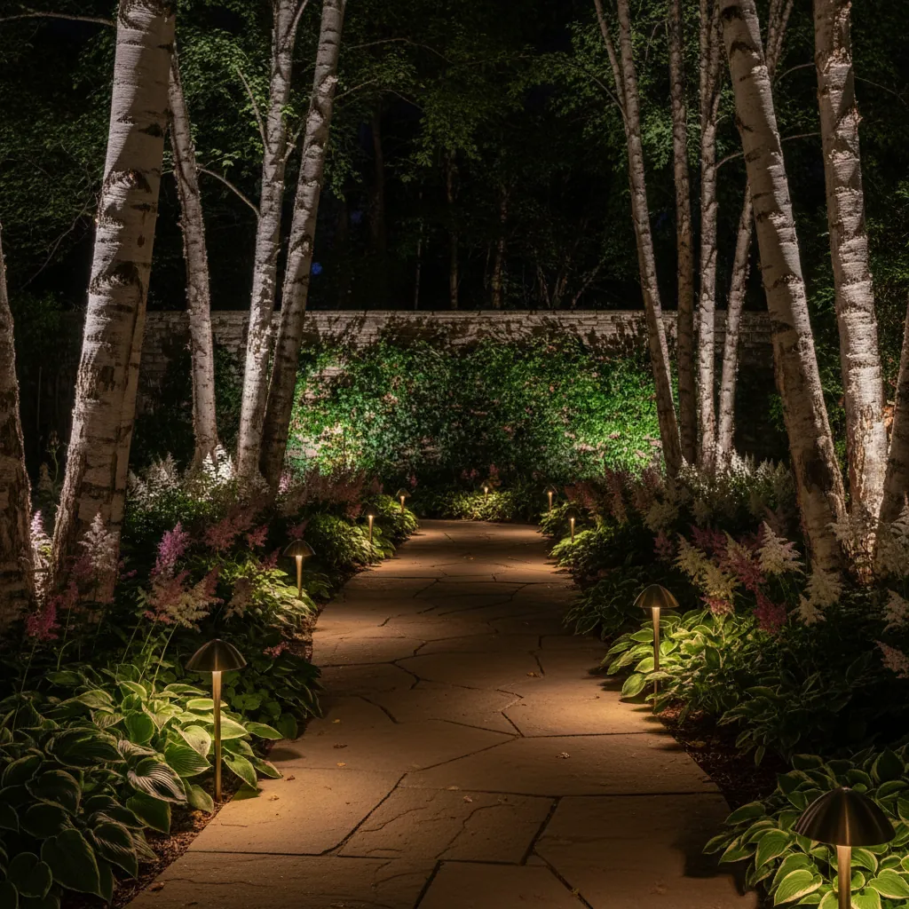 Pathway lighting installation process in Toronto