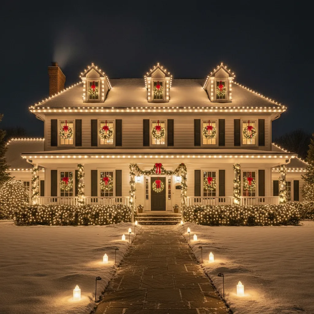 String light installation